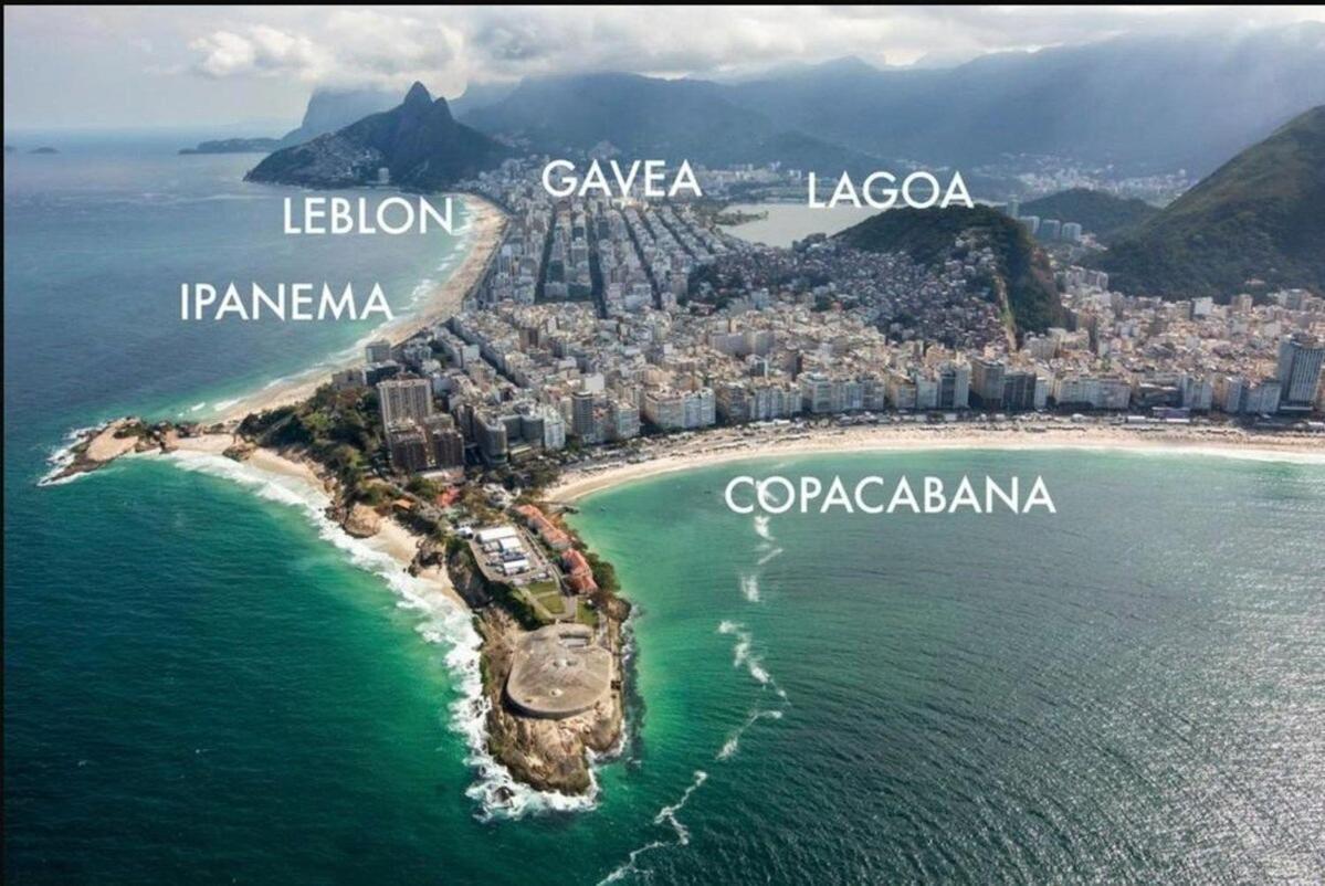 Flat Praia De Copacabana Ipanema - Pe Na Areia Рио-де-Жанейро Экстерьер фото